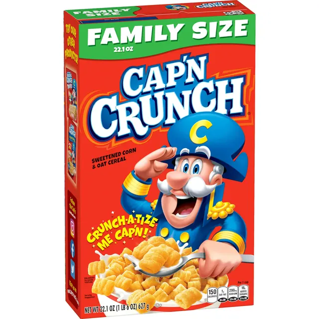 Cap'n Crunch® Original Cereal Family Size