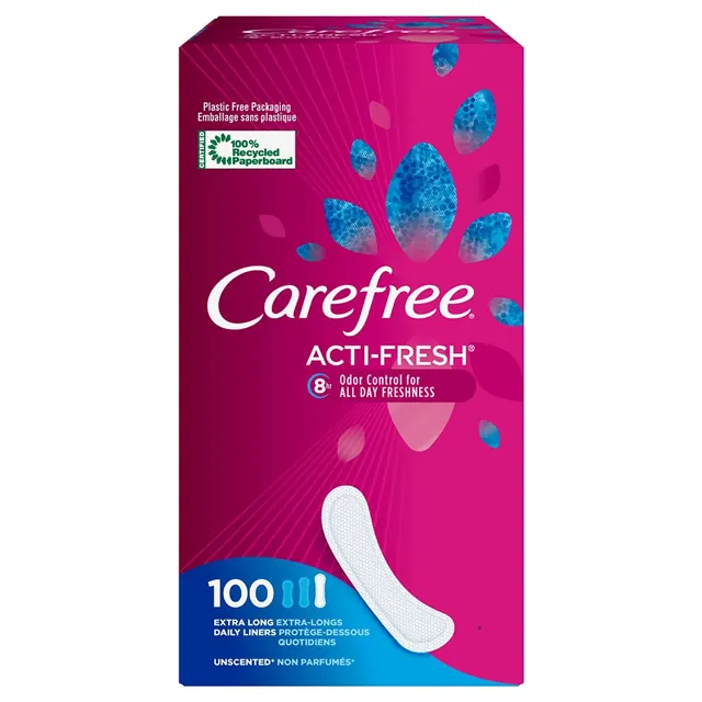 Carefree® Acti-Fresh® Liners