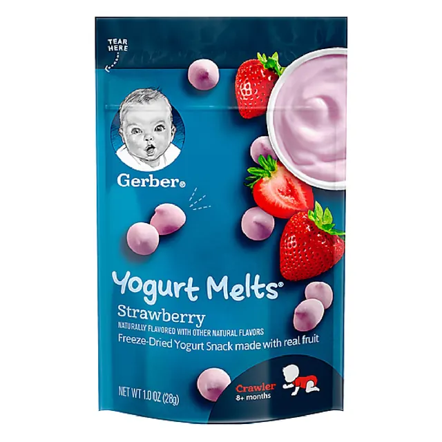 Gerber® Strawberry Yogurt Melts®