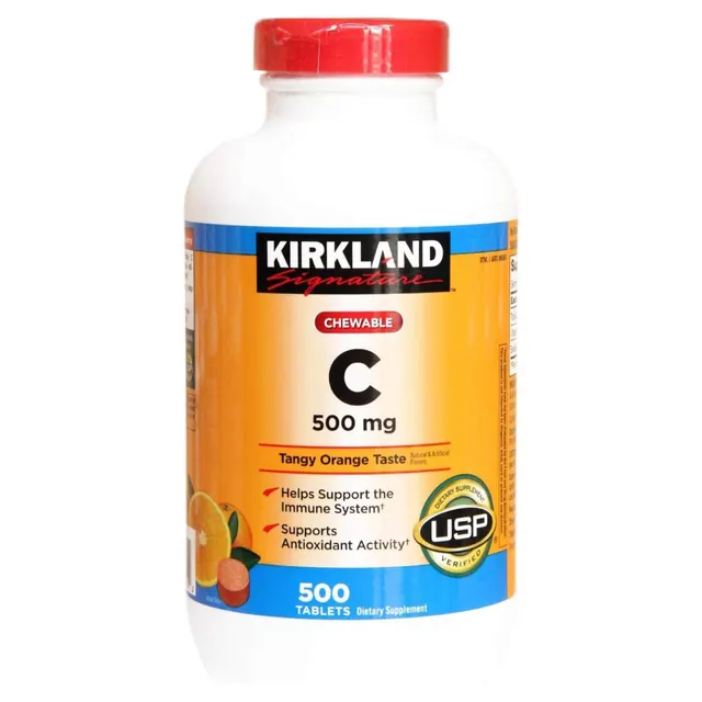 Kirkland Signature™ Chewable C Tangy Orange Taste
