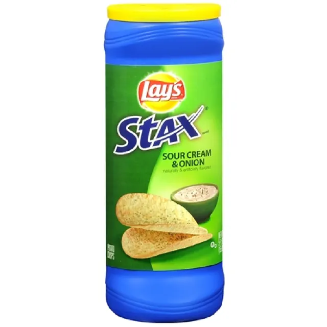 Lay's® Stax® Sour Cream & Onion Crisps