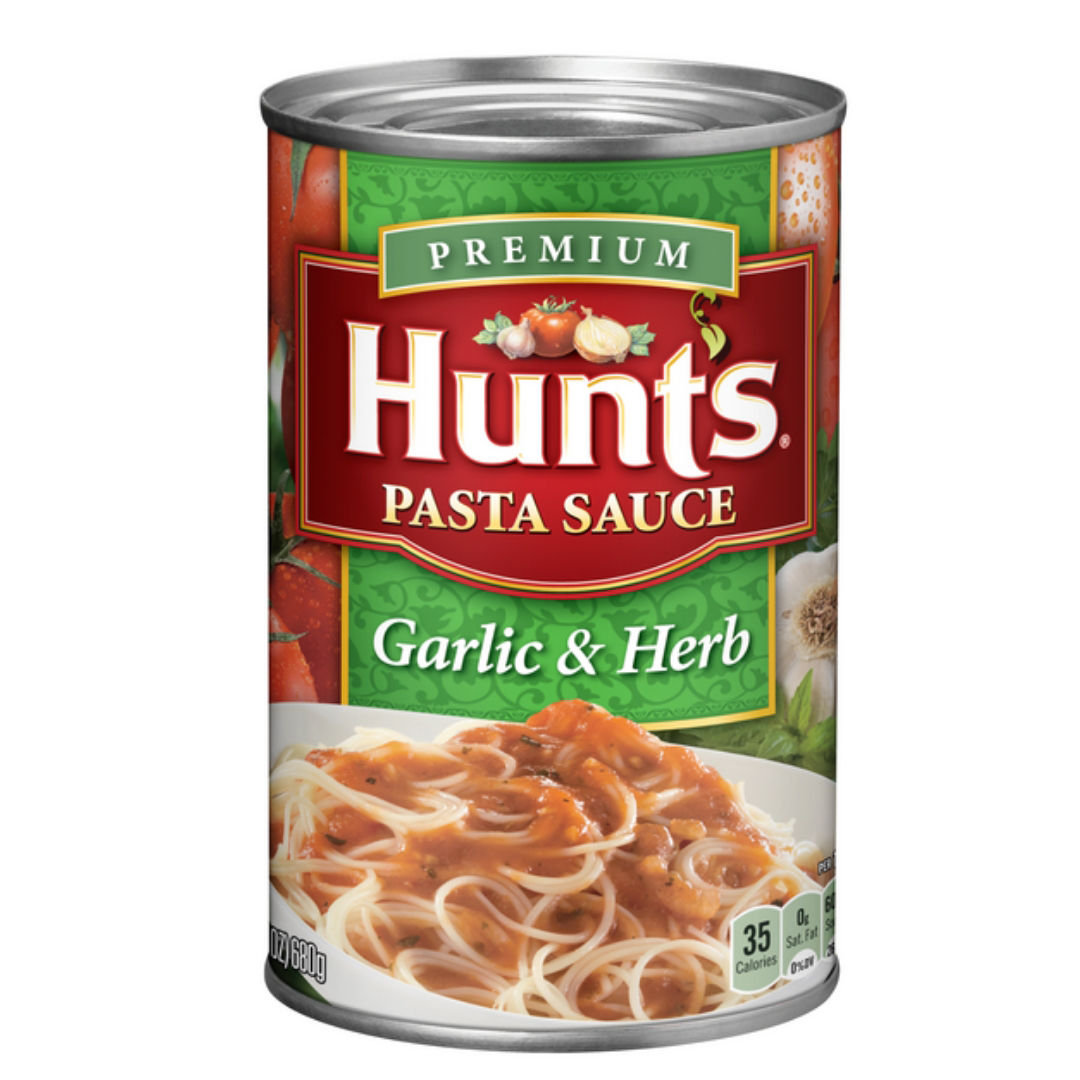 Hunt’s Garlic & Herb Pasta Sauce