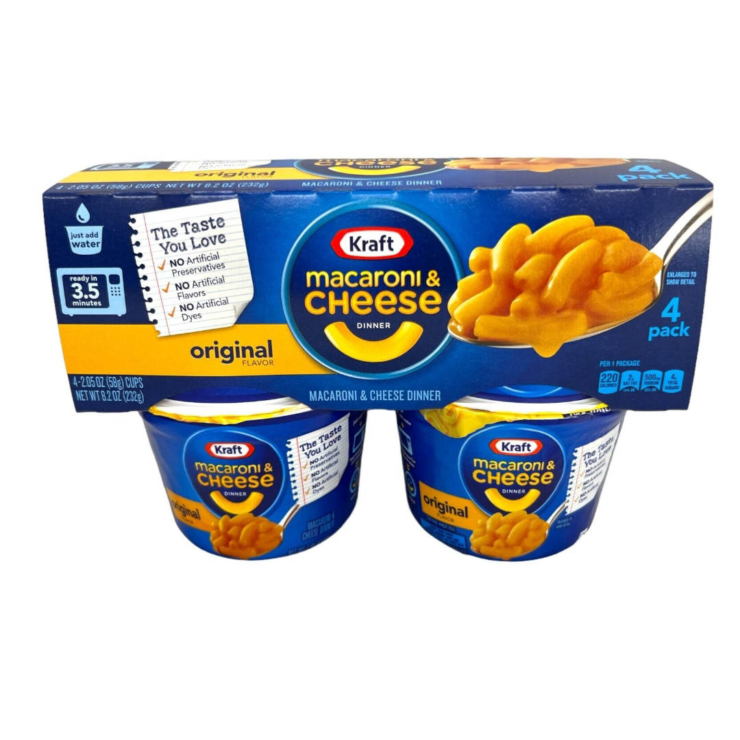 Kraft Macaroni & Cheese Dinner 4-Pack